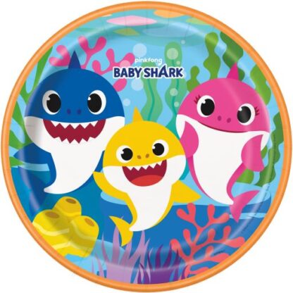 Assiettes Carton Baby Shark (#4617)