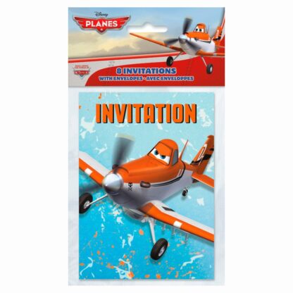 Paquet de cartes d'invitation Carton Avion (#1094)