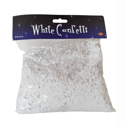 Confetti blanc Papier (#0230)