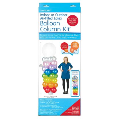 Ensemble colonne de ballon Plastique (#4553)