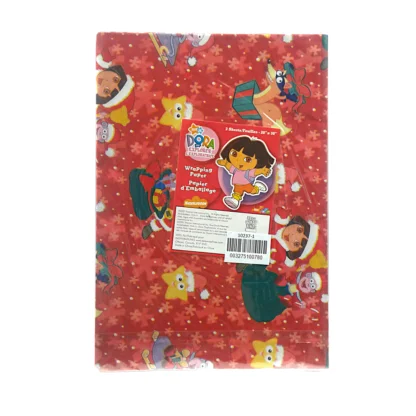 Papier d'emballage Dora l'exploratrice Motif Noël (#4993)