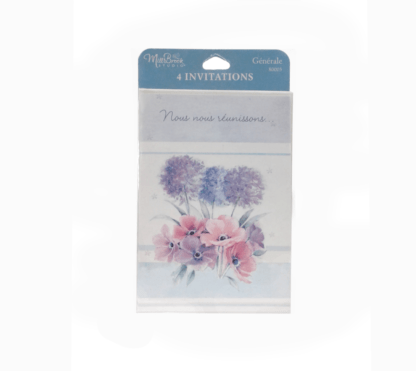 Paquet de carte Carton Fleur (#1085)