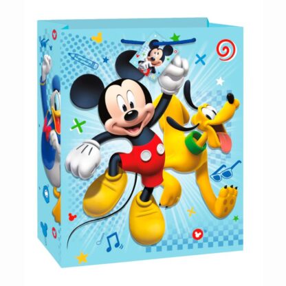 Sac cadeau Papier Mickey (#3497)