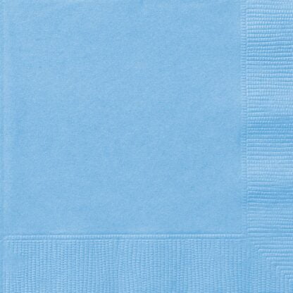 Serviettes de table Bleu pâle Papier (#3210)