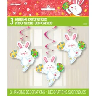 Décorations suspendues Métallique Lapin (#3401)