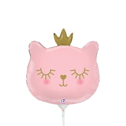 Ballon à l'air Chat princesse Métallique (#5054)