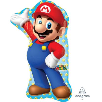 Ballon (SuperShape) Métallique Mario Bros (#2389)