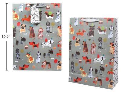 Sac cadeau Papier Chien (#5302)