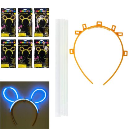 Serre-tête oreilles lumineuses Plastique (#5077)