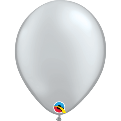 Ballon 11'' Argent perlé Latex (#5347)