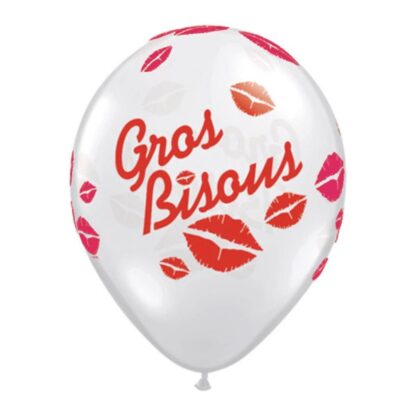 Ballon 11'' Gros bisous Latex Lèvre (#5318)