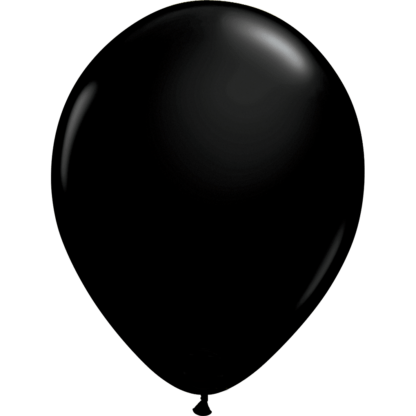 Ballon 11'' Noir Latex (#5337)