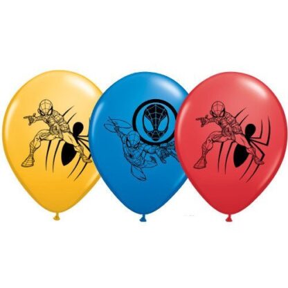 Ballon 11'' Latex Spiderman (#5363)