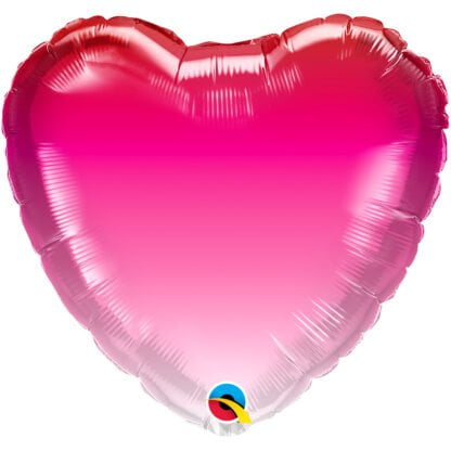 Ballon coeur Métallique (#5435)