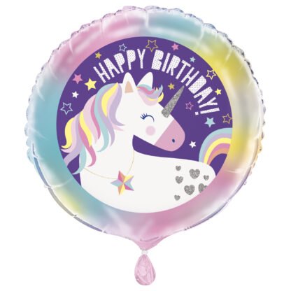 Ballon Métallique Licorne (#0028)