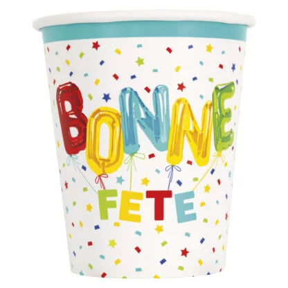 Verre Carton Bonne fête  (#0030)